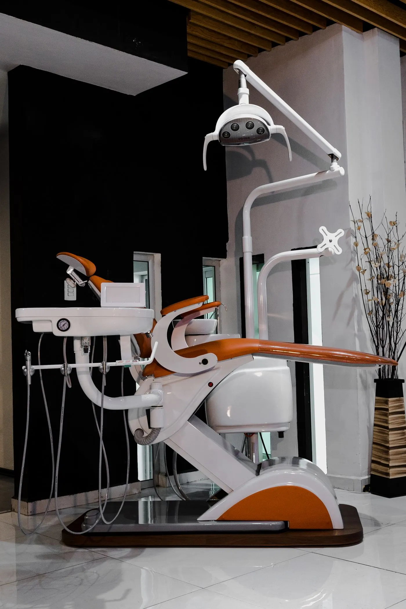 Salle de soins chaleureuse