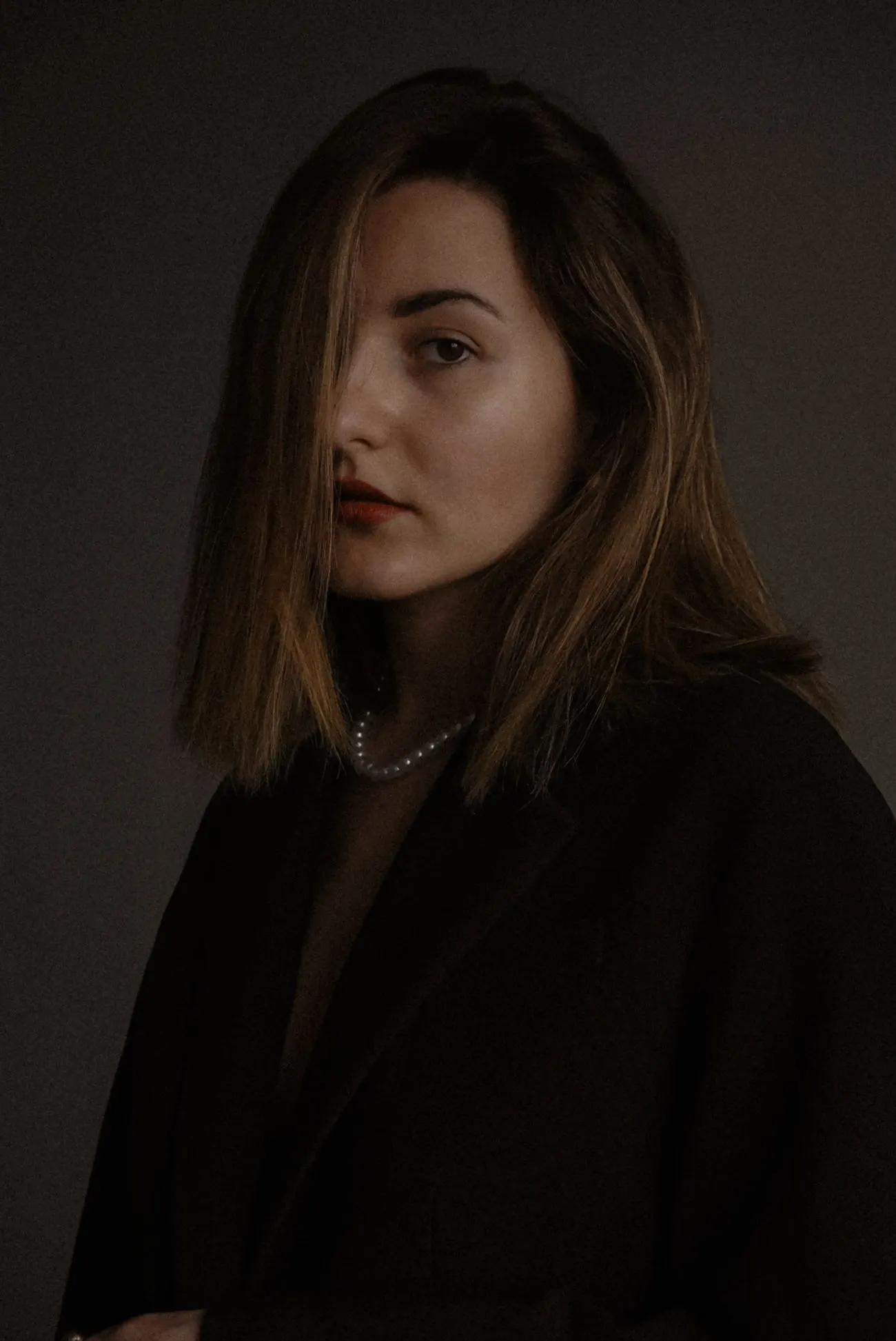 Portrait utilisé pour l'analyse cutanée